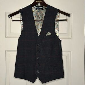 Men’s Ted Baker London Plaid Vest